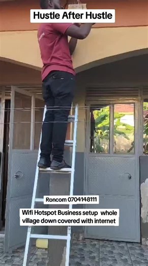 Wifi Hotspot Business setup whole village down covered with internet