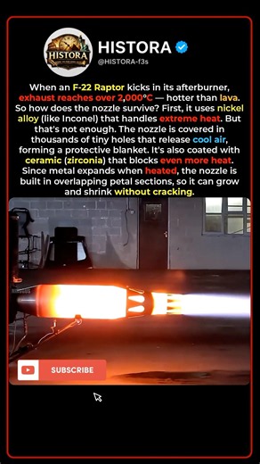 Why 2,000°C Doesn’t Destroy a Fighter Jet 🔥🛩️