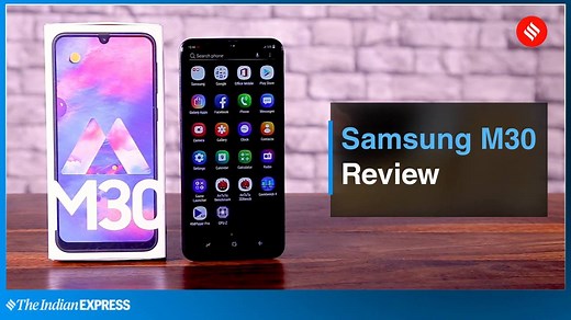 7.2K views · 44 reactions | Samsung Galaxy M30 promises a lot on the specifications of the device but is it enough to take on the competition? Here is our review of the Samsung Galaxy M30. See More: https://indianexpress.com/videos/ | Indian Express | Facebook
