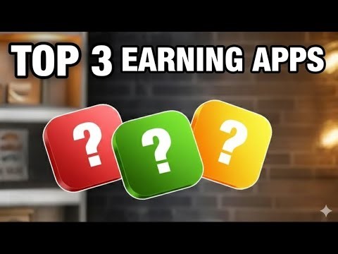Top 3 Best Money Earning Apps in 2025 | (Real Apps That Pay)