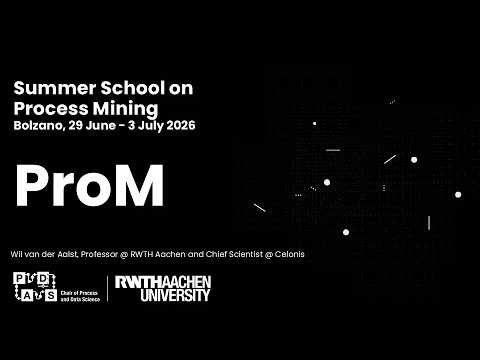 Introduction to the Process Mining Tool ProM for the Summer School on Process Mining (2026)