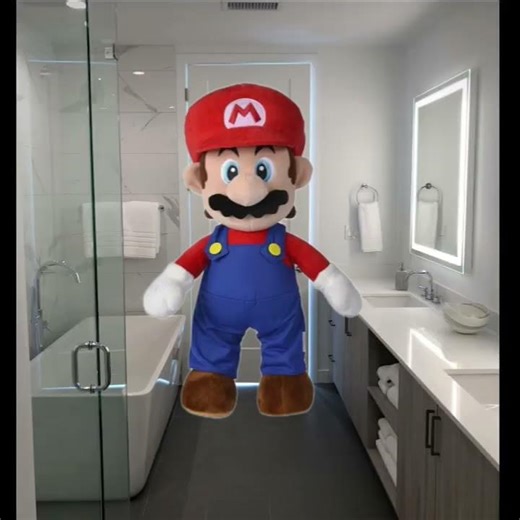 pesca pee and Luigi 😂 and Mario game over