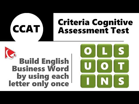 HOW TO PASS CCAT TEST | Questions & Answers with Solutions