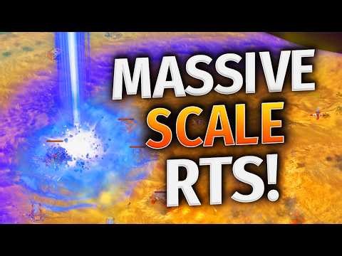 ORBITAL STRIKES & MASSIVE BATTLES! - Ashes of the Singularity 2