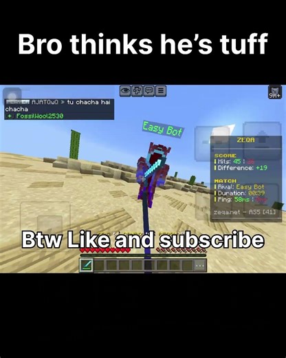 I guess the mace spear expert isn’t good at sword #minecraft #backrooms