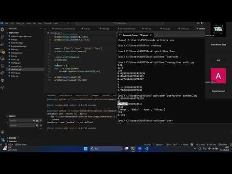STEM-TOUR PYTHON Programlamaya Giriş Eğitimi 3