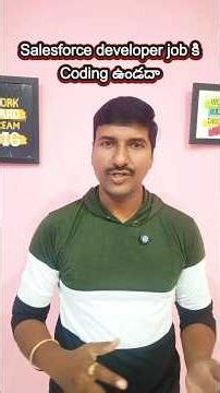 is coding required for Salesforce developer Job