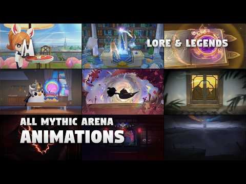 ALL MYTHIC ARENA ANIMATIONS / OPENINGS | TFT SET 16
