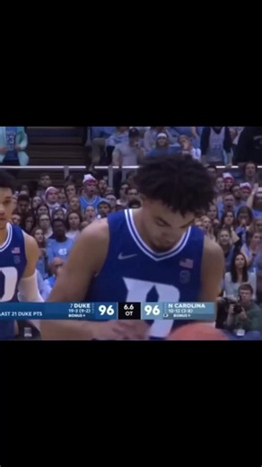 Tre Jones game-winning assist vs UNC – Duke highlight