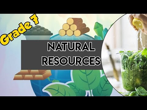 Natural Resources Grade 7 Geography