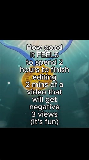 How it FEELS to edit a video