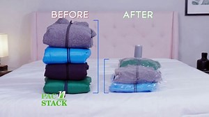 Pac N Stack TV Spot, 'Half the Space'