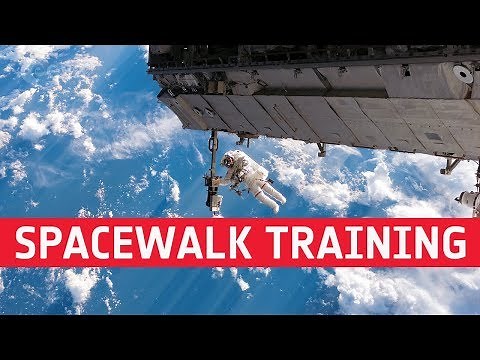 Fit for space – spacewalk training