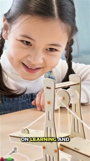DIY Suspension Bridge Science Model Kit – Physics Technology Educational Toy