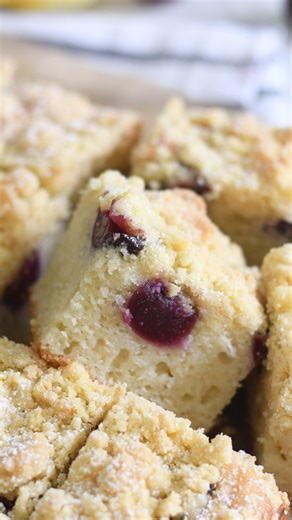 🍒Cherry Crumble Cake 🍒When cherries are in season, it’s time to bake this soft, easy-to-make and delicious cherry crumble cake😍❤️Full recipe on my website 🔗 in profile and comments OR google search “Manuela cherry crumble cake” and the recipe will pop up 😘Full@video recipe coming up 😘INGREDIENTS:For the cake:* 2 eggs * 1/2 cup (100 gr) sugar* 1 cup (235 ml) milk (I used whole milk)* 1/2 cup (120 ml) vegetable oil* 1 lemon, finely grated zest* 2 cups (250 gr) all-purpose flour* 1/2 tablespo