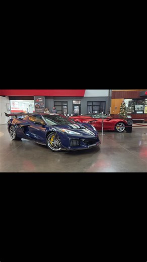 Melissa Miller Smith on Instagram: "Caught a new ZR1 Rolling into NCM for museum delivery!!! #corvette #zr1corvette #fblifestyle"
