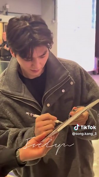 Song Kang at Paris Fashion Week | My Demon Star