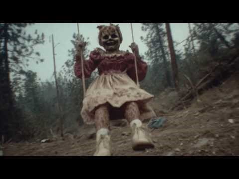 Disturbing Halloween Window projection Lost VHS creepy sounds