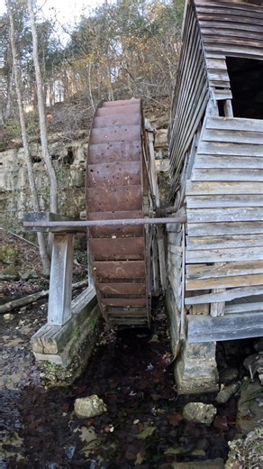 This is Falling Spring Mill in Winona Mo. You can see this from the parking lot and some picnic tables. I'll leave the GPS and a link that will tell you more about it. Thanks for checking out the videos. Safe travels. | Show Me Creeks