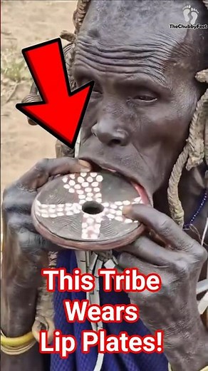 This Tribe Wears Lip Plates 😱