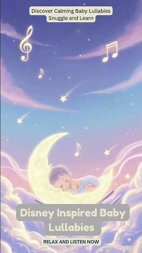 ✨ Disney-Inspired Baby Lullaby Preview 🍼 #babymusic