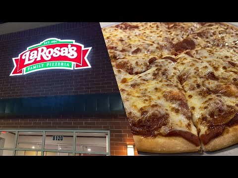 We Try the Best Pizza in Cincinnati! LaRosa's Pizzeria in Cincinnati Ohio