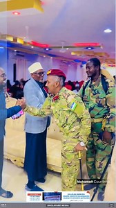 BOOSAASO: Kulanka Dhiirigelinta iyo Mahadcelinta Gaashaanle Sare Cartan Jicif oo kamid ah saraakiisha ku dhaawacmay ee hogaaminaysay hawlgalka ciribtirka argagixisada Daac1sh ee buuraha Calmiskaad, Sidoo kale waa Taliyaha Guutada Foolmaroodi. | Dholayare