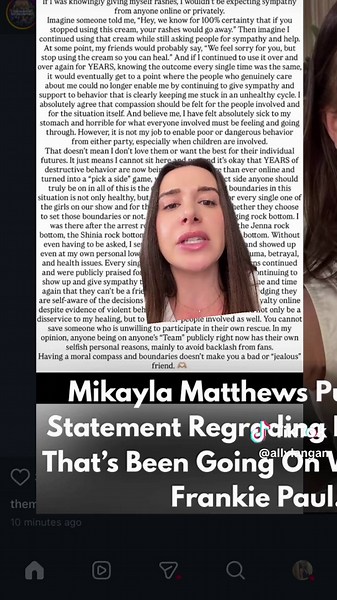 #greenscreen #taylorfrankiepaul #tmz #mikaylamatthews #slomw | mikayla matthews