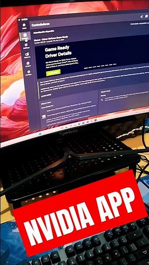 I install the driver for my RTX 3050 graphics card with the Nvidia App software