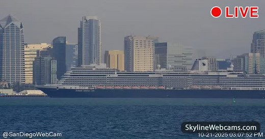 【LIVE】 Live Cam San Diego - Harbor Island | SkylineWebcams