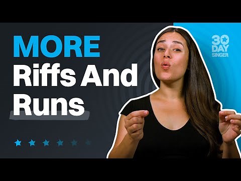 Vocal Riffs and Vocal Runs Super Easy for Beginners! | 30 Day Singer