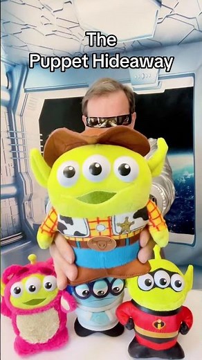 Puppet of the Day –Pixar Alien Remix plush (Woody from Toy Story) made by Mattel Toys