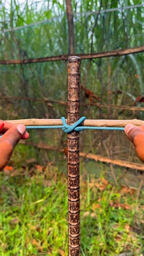 Strong Binding Knot Tutorial #knotskills #outdoorskills #ropetrick