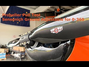 Sensenich Prop Pull Test 4 place Cub