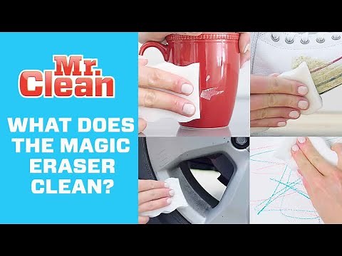 What Can You Clean With the Magic Eraser? | Mr. Clean