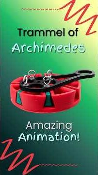 Trammel of Archimedes DIY Instructions - Mind-blowing Machine!