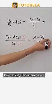 Solve 3/5 of 15: Fraction Distribution Made Simple #Math #SimpleFractions #FractionsAsDivisors