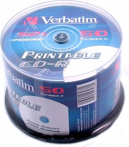Disqe Verbatim CD-R 700 MB 52x (43438), 50 cope