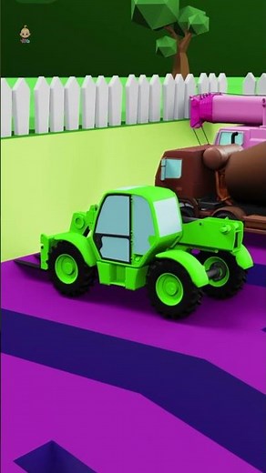 Learn Colors with Vehicle, Fun Learning #babyyoyo #kindergarten