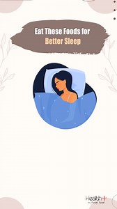 Eat These Foods for Better Sleep #sleep #bettersleep #health | Health