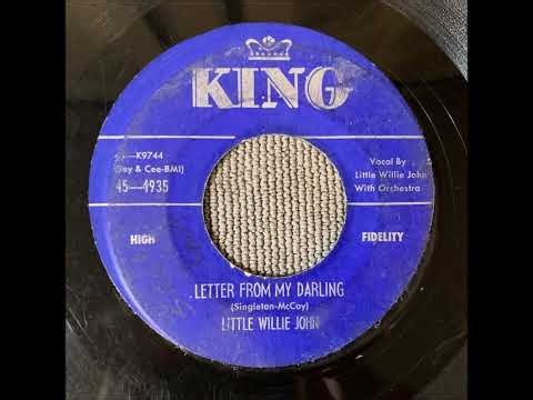 Little Willie John – Fever / Letter From My Darling (1956 King Records 45-4935 Rescue)