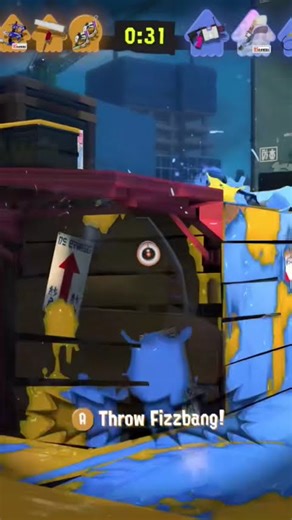 got a quad (kinda) while playing w han #splatoon3 #splatoon #nintendo #gameplay #switch2 #inkling