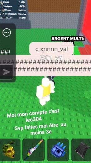 svp faites que je suis 3e