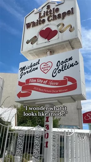 A little sneak peak into the iconic Little White Wedding Chapel . #lasvegaswedding #vegaswedding #lasvegasweddings #littlewhitechapel #lasvegasweddingchapel | Little White Wedding Chapel