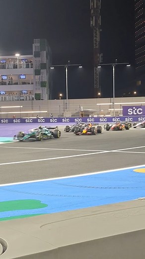 FORMULA 1® on Instagram: "POV: You're sat at Turn 1 for lights out 👀 #F1 #Formula1 #SaudiArabianGP"
