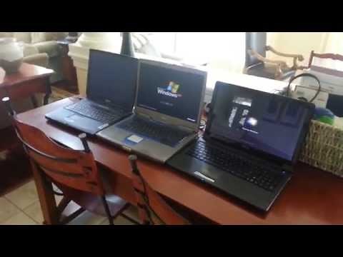 3x Laptop Race: Windows ME vs. Windows XP vs. Windows 7