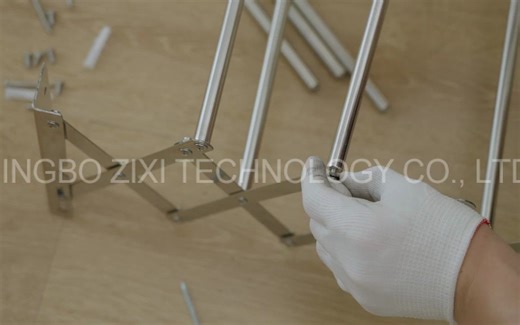 Wall-mounted Drying Rack Installation