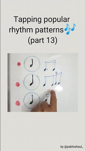 Playing the most popular rhythm patterns in music🎶#part13