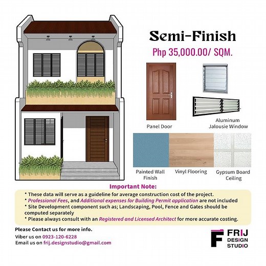 2024 Residential Construction Cost per sqm in the Philippines
