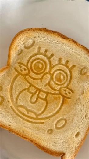 SpongeBob Toast #shorts #spongebob #toast #unboxing #spongbobsquarepants